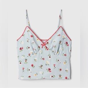 GAP X DOEN Floral Print Tank Top Small